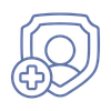 A stylized medical emblem representing the clinical, evidence-based approach to psychiatric diagnostics at Solandis.